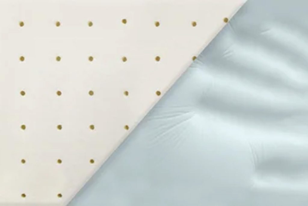 latex and memory foam