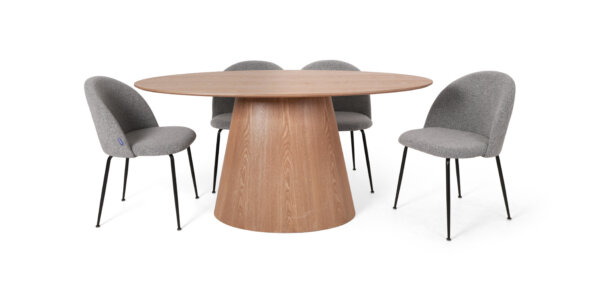 Alkama Tust 1 - Wooden Dining Table Set