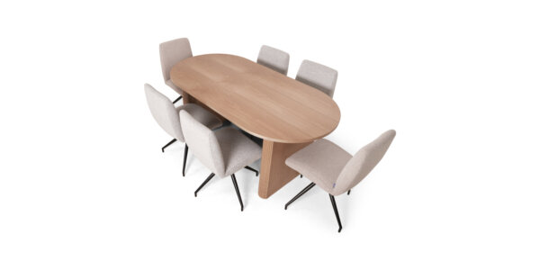 Austino Tara 2 - Wooden Dining Table Set