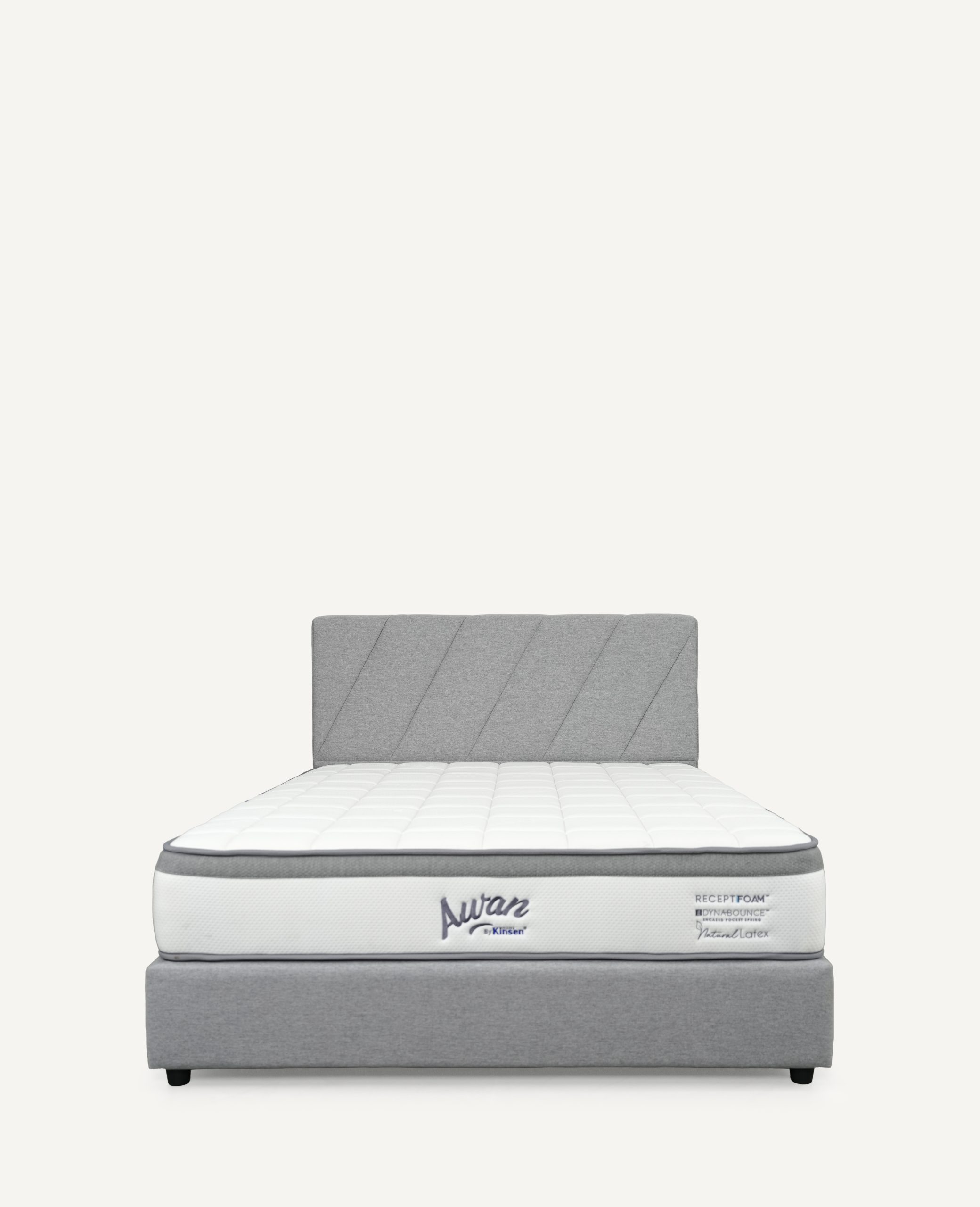 Awan Caden-2 Caden Bedframe with Awan Mattress - Image 1